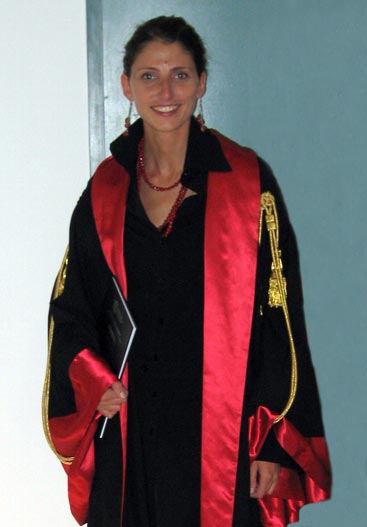Giorgia CABIANCA, winner of the Otto Zietzschmann Prize 2008